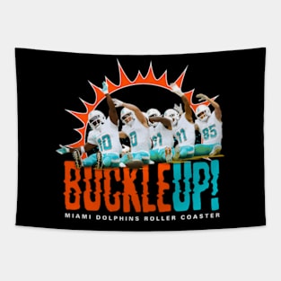 Miami Dolphins Roller Coaster Celly Tapestry