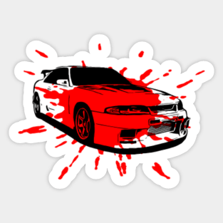 JDM Japan Rising Sun S14 240SX Car Drift Car Lovers Japanese Car Sticker  for Sale by SpeedLineArts