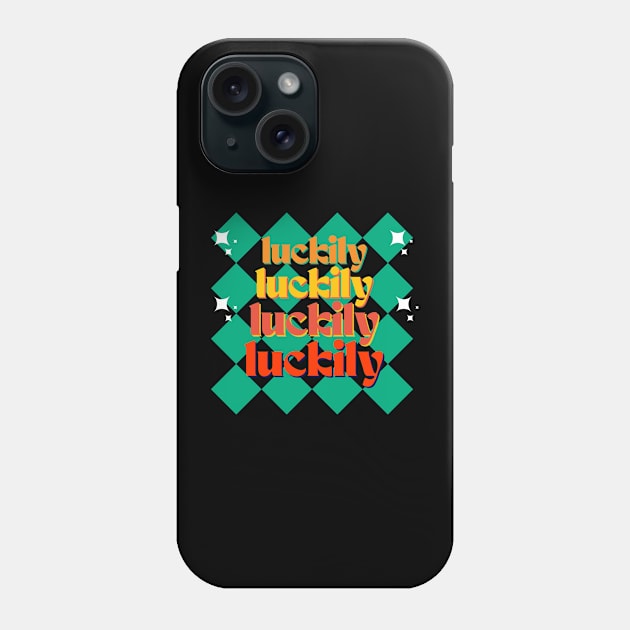 Luckily Phone Case by Rev Store