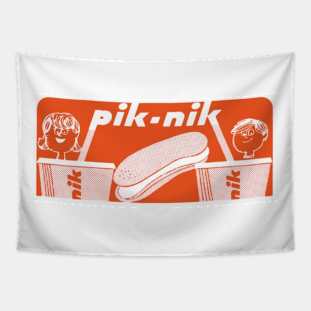 Restaurant Pik Nik Tapestry by Shark Shirts