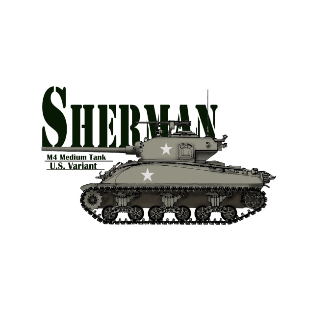 Sherman Tank by General-Rascal