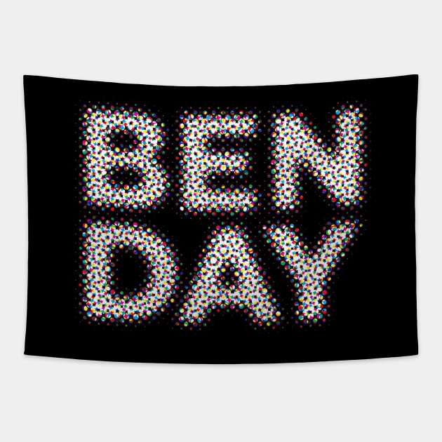 Ben Day Dots Tapestry by Ekliptik
