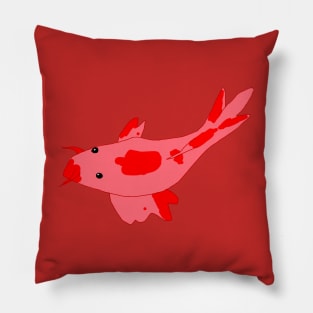 Red Catfish Pillow