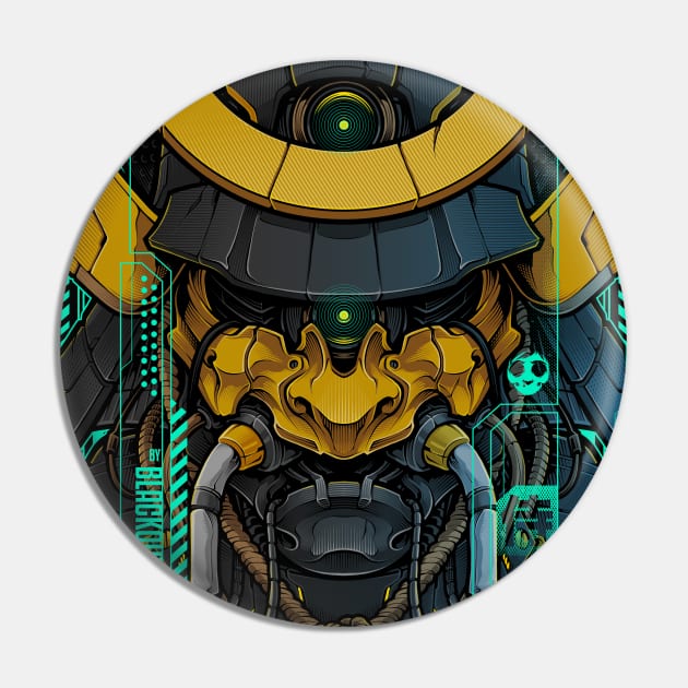 Samurai Mecha 01 Pin by BlackoutBrother