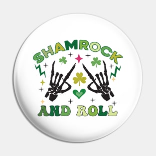 Shamrock and Roll Pin