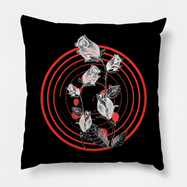 Coloring Roses Pillow by emma17