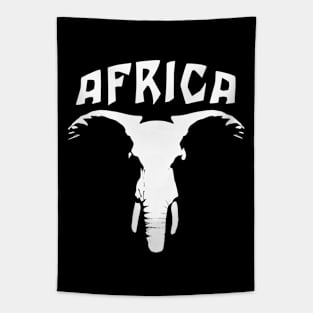 African Elephant Face | Africa Tapestry