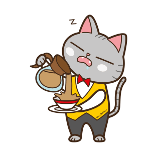 Waiter cat T-Shirt