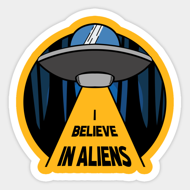 I Believe In Aliens Apparel Best Selling Sticker Teepublic Believe in it® is apparel that inspires you to reach your goal. teepublic