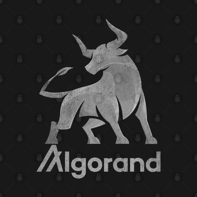 Bull Market Algorand ALGO Coin To The Moon Crypto Token Cryptocurrency Wallet Birthday Gift For Men Women by Thingking About