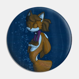 Merfox Cinder Pin