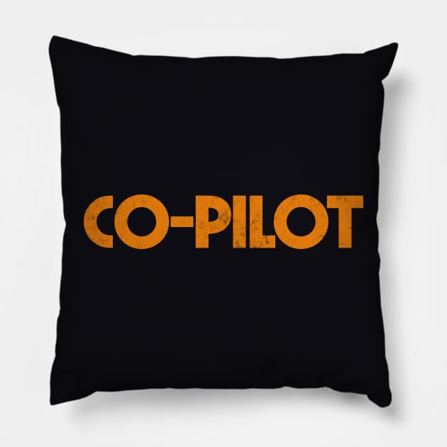 Co Pilot Pillow by unknown_pleasures