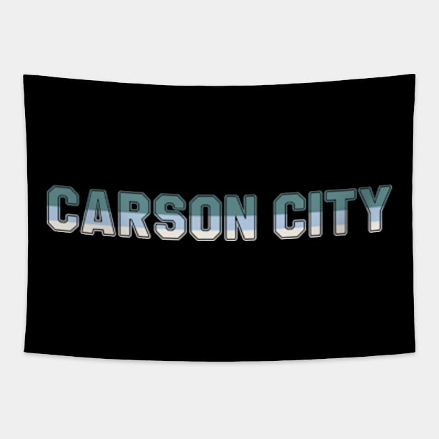 Carson CityColor Hunt Tapestry by ART BY IIPRATMO