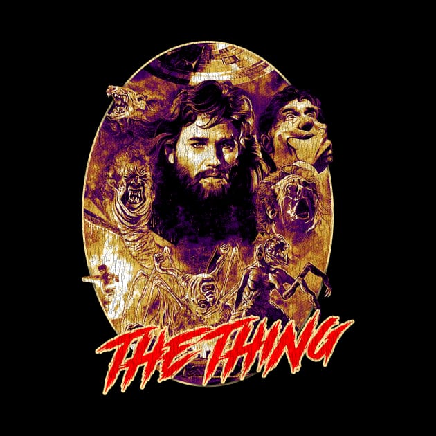 The Thing 1982 Retro by Oges Rawon