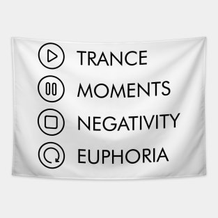 Trance Music T-Shirt Tapestry