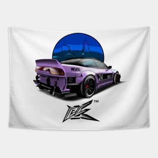 240SX nismo silvia s13 pandem purple Tapestry