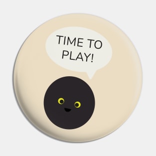 Cute squash ball Pin