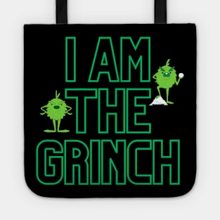 I Am The Grinch Christmas Design Tote