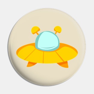 Cute UFO Pin