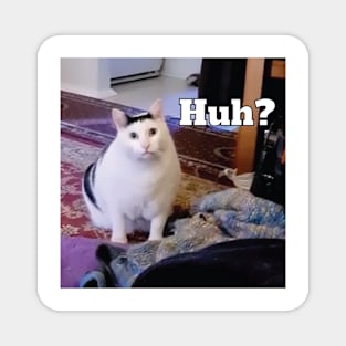 Huh Cat Meme Magnet