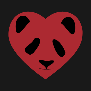 Panda Heart T-Shirt