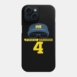 free harbaugh Phone Case