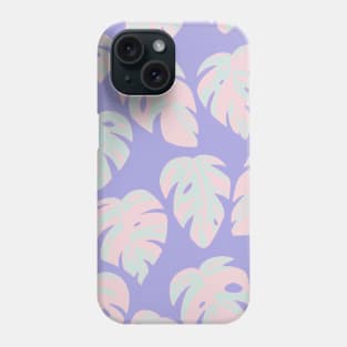 Pastel Variegated Monstera - Digital Phone Case