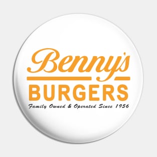 Benny's Burgers Pin