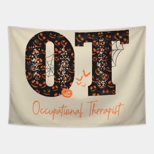 Occupational Therapist Halloween Tapestry