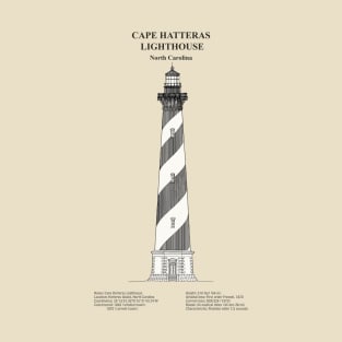 Cape Hatteras Lighthouse - North Carolina - SBDpng T-Shirt
