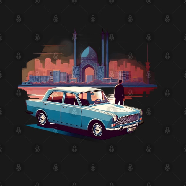 Classic car in Iran by Elbenj