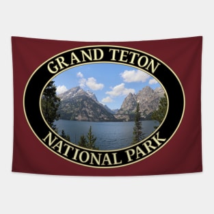 Jenny Lake at Grand Teton National Park in Wyoming Tapestry