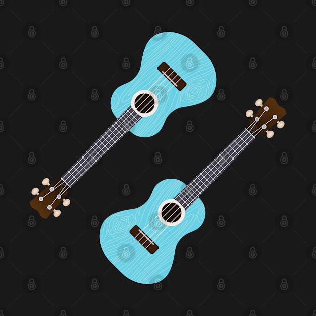 Blue Ukelele by PCB1981