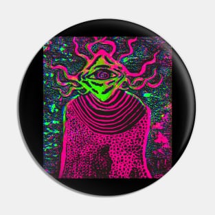 Eldritch weirdness Pin