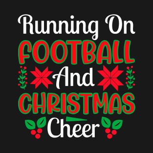 Football & Christmas Cheer T-Shirt