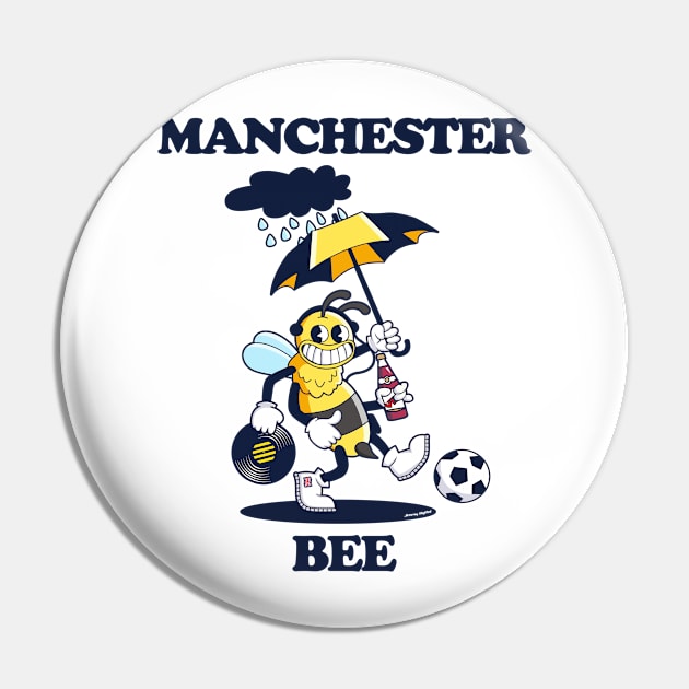 Manchester Bee (1930s rubberhose cartoon character style) Pin by jimmy-digital