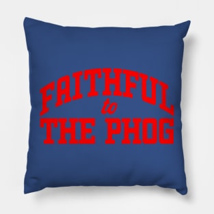 Faithful to the Phog! Pillow