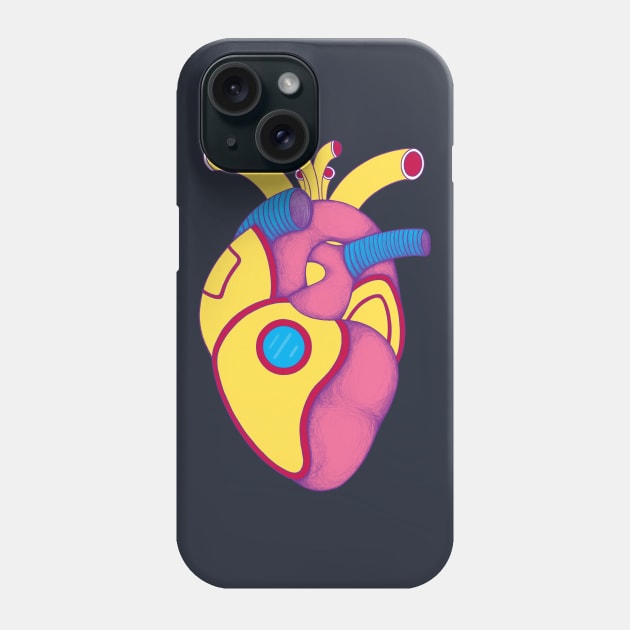 Lemon U-Boat Heart Phone Case by Ranggasme