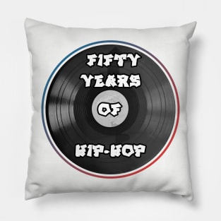 50 Years of Hip-Hop Pillow