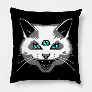 Third Eye Meow Pillow