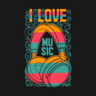 I Love Music T-Shirt