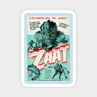 Classic Science Fiction Movie Poster - Zaat Magnet