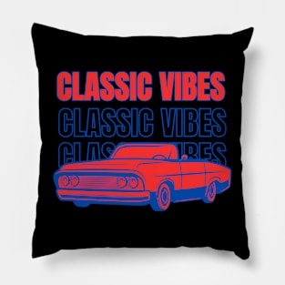 Classic Feel on Wheels Pillow