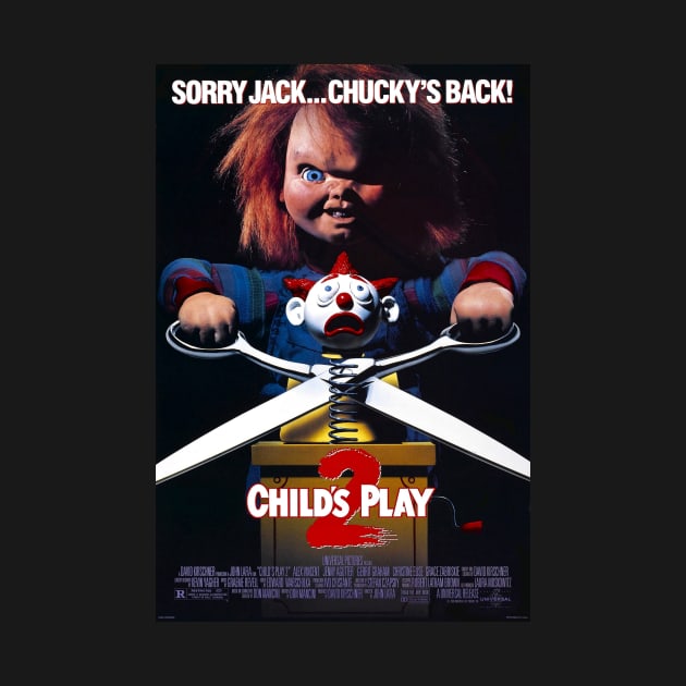 Child's Play 2 Movie Poster by petersarkozi82@gmail.com