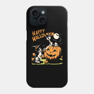 Cats and Pumpkins Phone Case