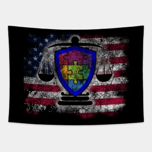 Autism Rights America Advocate Tapestry