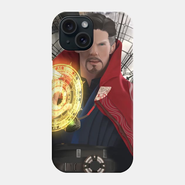 Doctor Strange Phone Case by ImSomethingElse