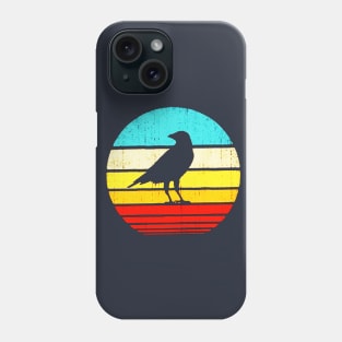 Crow Bird Sunset Phone Case