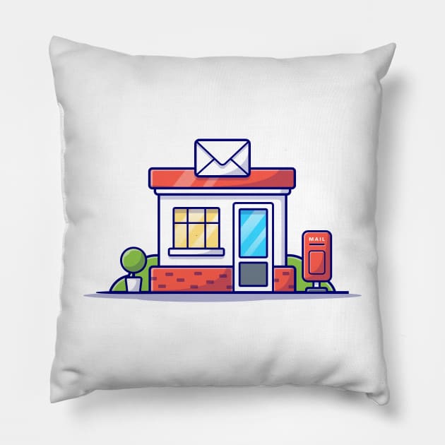 Post Office Pillow by Catalyst Labs