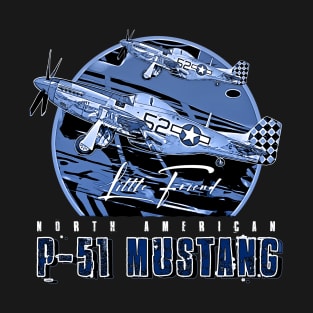 p51 mustang usaf fighter plane T-Shirt